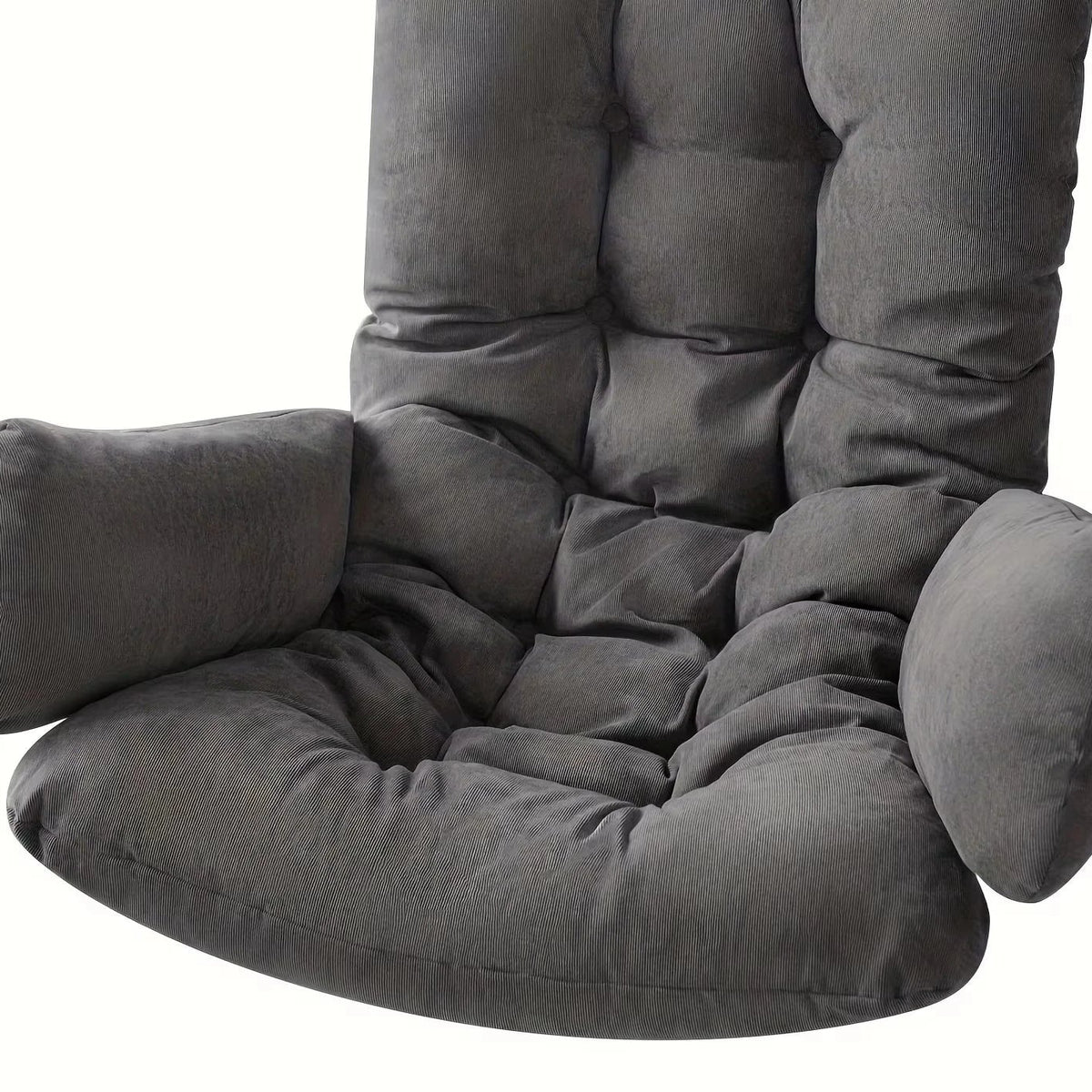 Coussin pour fauteuil œuf suspendu gris