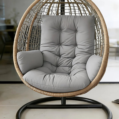 Coussin pour fauteuil œuf suspendu gris clair